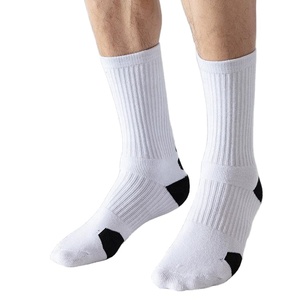 OEM Wholesale Men's <b>Thick</b> Sport <b>Socks</b> Custom Logo Basketball <b>Socks</b> for <b>Winter</b> Knitted High-Crew Athletic Cycle Sports <b>Socks</b> - Product Image 1
