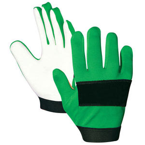 Gants de football américain personnalisés super résistants en fibre rembourrés de mousse, gants de football pour receveur, pour jeunes et adultes - Product Image 2