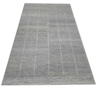 Natürliche Wolle direkt ab Werk Boho Custom Logo akzeptiert Nordic Style Bubble Pebble Fire Proof Teppich Teppich Anti-Rutsch-Boden matte