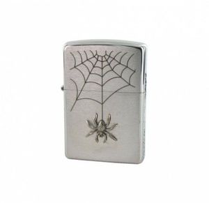 Encendedor Elegante con Diseño de Fénix - Plateado Cepillado, Resistente al Viento, Regalo Único, Inspirado en el Arte del Tatuaje, Accesorio Religioso o de Moda - Product Image 3