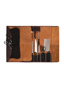 Portable roulant transportant couteau en cuir synthétique sacs cuisine Chef couteau sac étui Chef couteau sac sac à dos LKR-0006 - Product Image 3
