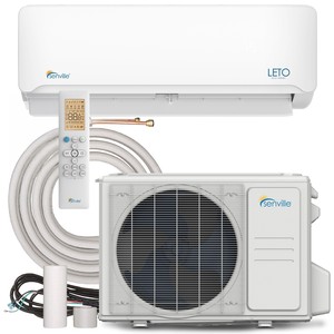 Senville Inverter Hybrid 12000 BTU Wall Split <b>Air</b> <b>Conditioner</b> Heat Pump with Class a Energy Efficiency and Self-Cleaning - Product Image 3