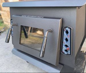 Nuevo DISEÑO DE Estufa de pellets de curva de alta calidad con puertas dobles quemador de madera estufa de leña de ceniza baja - Product Image 2