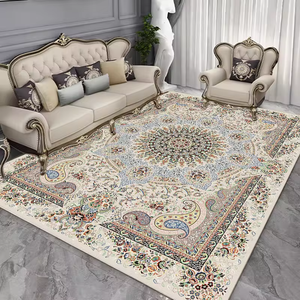 100% Polyester nhung thảm thảm mềm thảm cho phòng khách phòng ăn phòng ngủ Non-Slip Non-shedding thấp-đống sàn thảm - Product Image 4