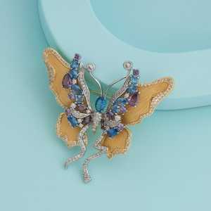 Broche de Cristal Brillante con Pedrería para Regalos de Fiesta - Product Image 1