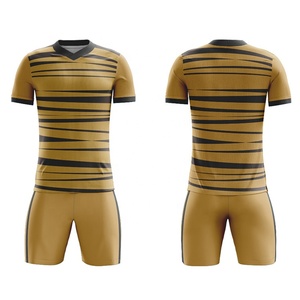 ชุดเสื้อฟุตบอลสำหรับเด็กผู้ชายชุดเสื้อฟุตบอลสำหรับผู้ใหญ่ชุดเสื้อเจอร์ซีย์ฟุตบอลแบบกำหนดเองโลโก้100% โพลีเอสเตอร์ - Product Image 5