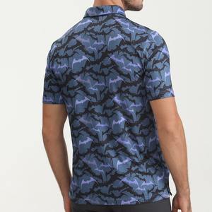 Men's Breathable Knitted Golf Shirts and Jackets Optimized Performance with Digital Printing - Product Image 3