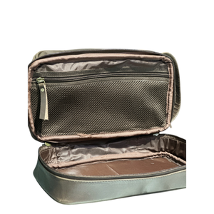 Cuero duradero de alta calidad Unisex para estuche multifuncional de gran capacidad mango suave cierre de cremallera accesorios YKK de moda - Product Image 4