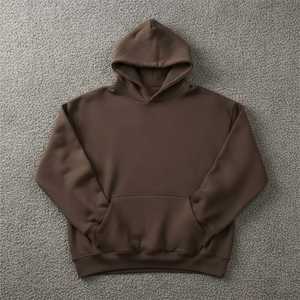 Nueva Llegada Sudadera con Capucha de Algodón 100% de 400 g/m² para Otoño, Estilo Urbano, Marca de Ropa, Sudadera Tipo Pullover Bordada, Personalización Ecológica - Product Image 6