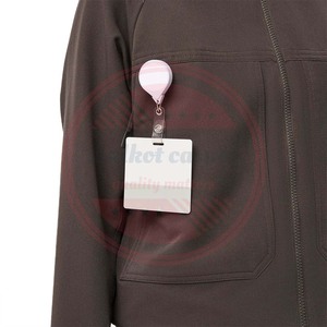 Veste d'uniforme hospitalier anti-rides personnalisée \ Vestes de gommage médical unisexe pour soins infirmiers extensibles - Product Image 6