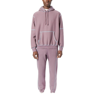 Wholesale Branded 100% Pure Cotton Unisex Hoodie Custom Winter <b>Fleece</b> Pullover <b>Thermal</b> for Men and Women Solid Man's Hoodie - Product Image 2