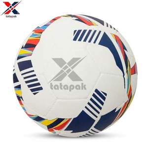 Balón de Fútbol de Entrenamiento de Alta Calidad, Hecho a Medida, Talla 5, Ligero, Ecológico, para Interiores/Exteriores, Azul y Blanco, para Deportes - Product Image 3