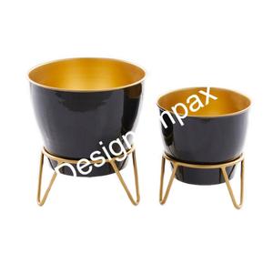 Small & <b>Large</b> Planters With Stand Floor Display Balcony Bedroom Kitchen Decorative <b>Flower</b> <b>Pots</b> and Bowl Silver Planters Hot Sale - Product Image 5