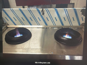 Việt Nam Chất Lượng Cao 304 Thép Không Gỉ 2-Burner <span class=keywords><strong>Gas</strong></span> Phạm Vi <span class=keywords><strong>1</strong></span>.0Mm Dày Cao Cấp Nhà Bếp Chảo Với <span class=keywords><strong>1</strong></span>-Năm Bảo Hành - Product Image 2