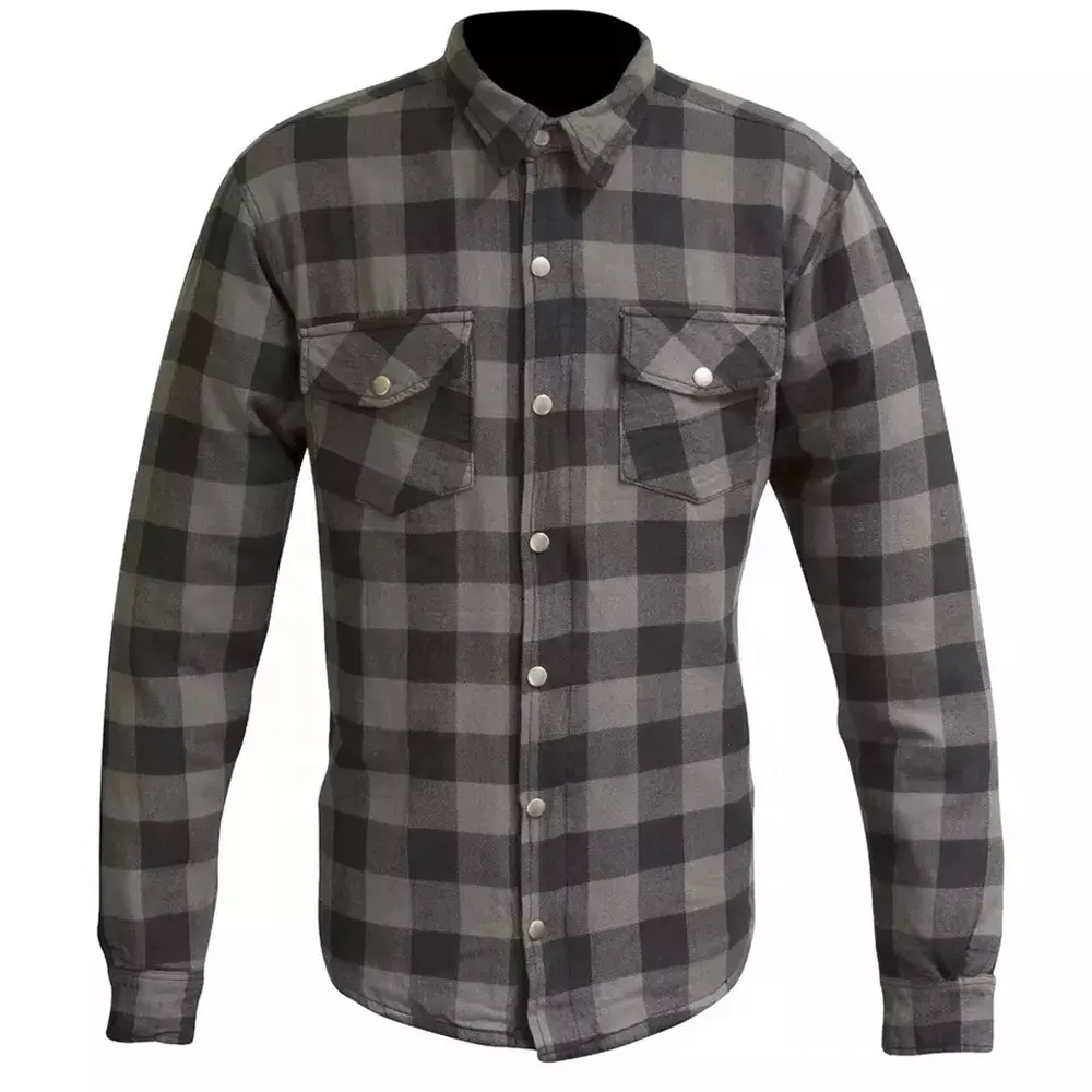 OEM \ ODM Custom Checker neues Design Großhandel Custom Langarm 100% Baumwolle mit Knopfleiste Flanell Shirt für Männer Beliebte 6 Käufer