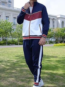 Chándal deportivo de alta calidad OEM para hombre, chándal personalizado para hombre al por mayor, 100% algodón - Product Image 2