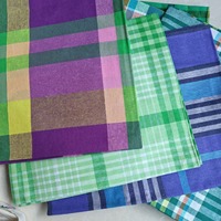 Tela de Popelina Teñida con Hilo 100% Algodón, Ancho de 57/58 Pulgadas, 113-115 g/m², para Camisas, Vestidos, Trajes, Niños y Niñas