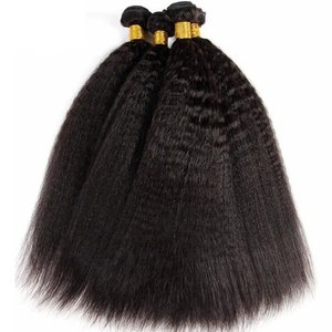 Haute qualité crépus droite vietnamien Remy peau trame extensions de cheveux humains faisceaux produit en gros - Product Image 1