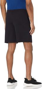 Pantalones cortos de gimnasio personalizados para hombre, cómodos pantalones cortos de lana de algodón con elástico liso para entrenamiento - Product Image 3