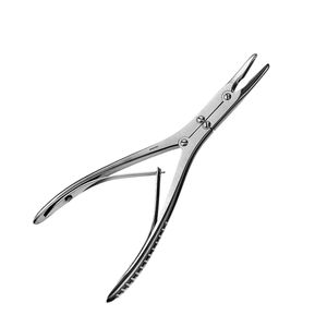 Pinzas de corte de acero inoxidable Beyer Bone Rongeurs, diseño curvo ortopédico, resistente, Beyer Bone Rongeur, tarifa al por mayor OEM - Product Image 1
