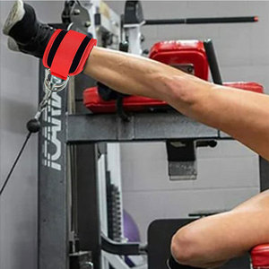 Gym Weight Lifting Ankle Straps Adjustable Ankle Pulling Straps For Men And Women Whole Sale Rate - Product Image 5