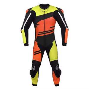 Traje de Motociclismo Personalizado de Alta Calidad para Hombre, Impermeable, Transpirable, de Cuero Genuino, Resistente al Viento, Deportivo, para Todas las Estaciones - Product Image 5