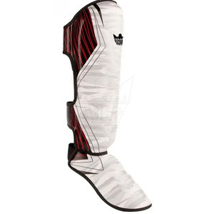Espinilleras de Cuero de Último Diseño 2026, Al Por Mayor, Protectores de Empeine para MMA, Ligeras, Ajustables - Product Image 3