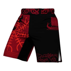Pantalones cortos MMA personalizados al por mayor, pantalones de lucha de alto rendimiento para BJJ Muay Thai Kickboxing y lucha libre flexibles resistentes al desgarro - Product Image 5