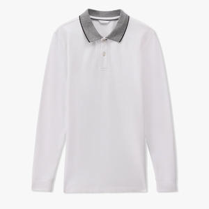 Fabricants pour les marques de vêtements, MOQ faible, nouvelle collection automne, t-shirt à manches courtes simple, bonne respirabilité, polyester/coton - Product Image 1