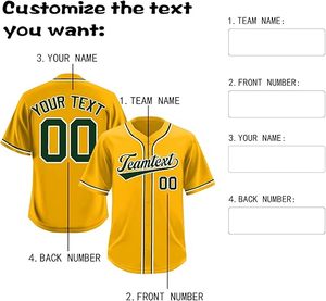 Custom Baseball Jerseys Sets for Sports Teams <b>Fans</b> Leagues 100% Polyester Comfortable Breathable Quick Dry Fit <b>Personalized</b> - Product Image 3