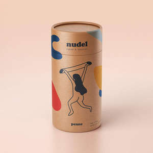 Boîte d'emballage cylindrique ronde, tube en papier personnalisé, vente chaude, pour t-shirt, sous-vêtements, serviettes, chaussettes, écharpes, vêtements - Product Image 3