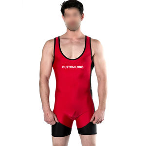Prix de gros, conception personnalisée, justaucorps de lutte pour hommes, vêtements d'arts martiaux sublimés pour l'entraînement, vêtements professionnels - Product Image 1