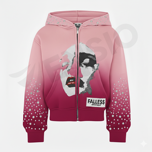 Sweat-shirt à capuche en coton confortable toutes saisons respirant Y2K en éponge française avec logo personnalisé pour un usage quotidien - Product Image 3