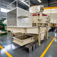 Concasseur à impact à axe vertical VSI-900 avec PLC et moteur AC, machine de fabrication de sable haute productivité pour installation de concassage de pierres