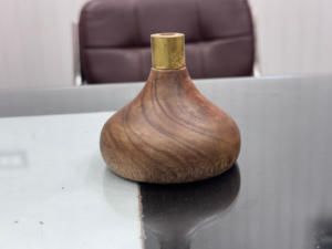 Traditional Handmade <b>Candle</b> Holders in Mango and Acacia <b>Wood</b> Unique Vintage Style <b>Candle</b> <b>Stick</b> Hodlers - Product Image 6