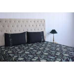 ผ้าปูที่นอนลายดอกไม้หรูหราขนาดคิงไซส์ - Product Image 5