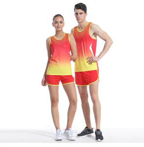 Ensembles d'uniformes d'athlétisme professionnels sublimation prix de gros conception personnalisée uniformes de course à pied - Product Image 1