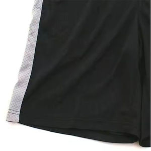 กางเกงขาสั้นผ้าตาข่ายลำลองสำหรับผู้ชายกางเกงขาสั้นโพลีเอสเตอร์/ ผ้าฝ้ายแห้งเร็วระบายอากาศได้ดีออกกำลังกายในยิม - Product Image 4