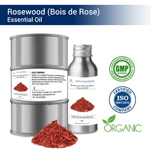 Huile essentielle de bois de rose pour spa et parfumerie - Product Image 1