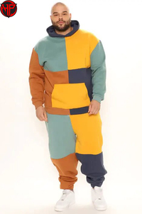 Venta al por mayor de chándales personalizados para hombre, chándal de felpa francesa, chándal, conjuntos Unisex, ropa deportiva para hombre, conjunto con capucha - Product Image 2