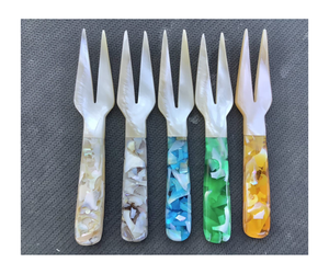 ช้อนหอยมุกทำด้วยมือขัดเงาเพื่อเครื่องครัวที่เป็นมิตรกับสิ่งแวดล้อมและทนทาน - Product Image 3