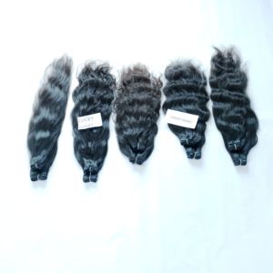 Extensions de cheveux humains 100% Remy indiens vierges naturels Boucles ondulées naturelles Styles afro profonds en vrac Vendeur de dentelle HD - Product Image 2