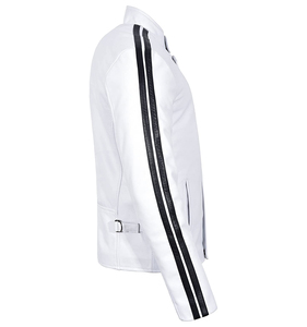 แจ็กเก็ตหนังผู้ชายสำหรับฤดูหนาว2022แฟชั่นสไตล์ไฮสตรีทคอตั้ง - Product Image 3