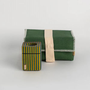 Brûleur à Bakhoor en bois de santal rayé de luxe, fait main, écologique, durable, pour encens arabe - Product Image 2