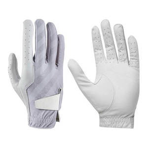 Professional Custom Breathable Adult <b>Sheepskin</b> Golf <b>Gloves</b> for <b>Men</b> and Women Left Hand All Sizes with Custom Logo for Sports Use - Product Image 1