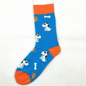 Low Moq Men <b>Colorful</b> Dress <b>Socks</b> , Fun Patterned Funky Crew <b>Socks</b> for Men - Product Image 1