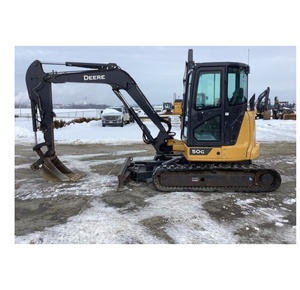 รถขุดขนาดเล็กพรีเมียม John Deere 50G พร้อมมอเตอร์ 3 สูบ พร้อมชุดสวิงแรงบิดสูงและชุดวงจรการทำงานที่รวดเร็ว - Product Image 3