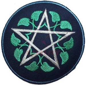 Parches de bordado personalizados con tasa de fábrica de moda de tendencia superior, parches al por mayor, insignias de parche de bordado de venta de alta calidad - Product Image 1