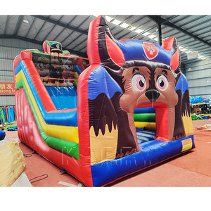 Commercial PVC <b>Inflatable</b> Dog Bouncy Castle <b>Slide</b> Outdoor Bounce House Jumping Castle Kids <b>Water</b> <b>Slide</b> - Product Image 2