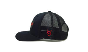 Casquettes de camionneur personnalisées avec écusson en caoutchouc et logo casquette de baseball en maille de forme personnalisée vente en gros de chapeaux de haute qualité usine - Product Image 3